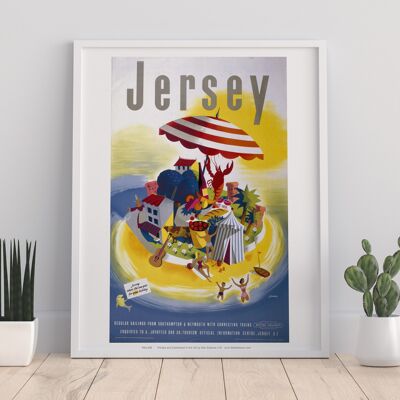 Jersey, aus Southampton und Weymouth – Premium-Kunstdruck I