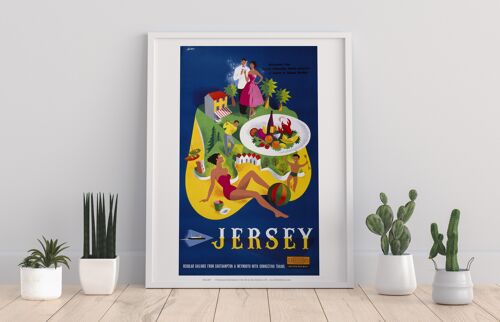 Jersey, From Southampton And Weymouth - Premium Art Print II