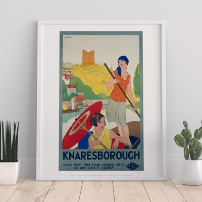 Knaresborough - Impression d'art premium 11X14" I