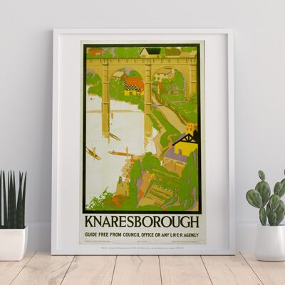Knaresborough - Impression d'art premium 11X14" II