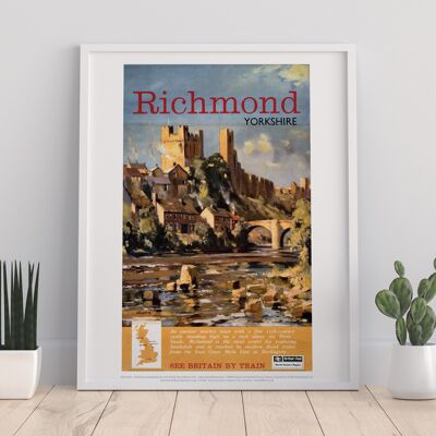 Richmond Yorkshire - See Britain By Train - Kunstdruck I