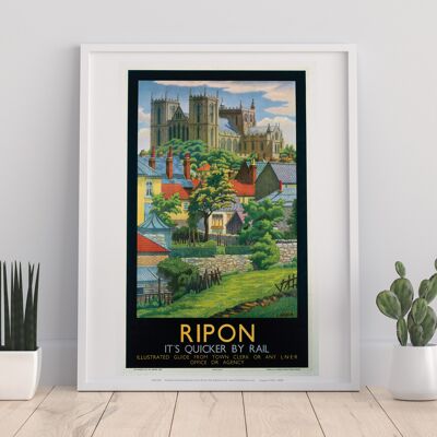 Ripon - Impresión de arte premium de 11X14"