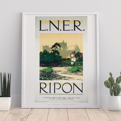Ripon – 11 x 14 Zoll Premium-Kunstdruck – I