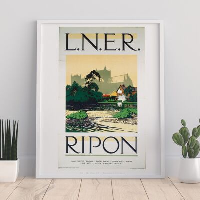 Ripon - 11X14” Premium Art Print - I