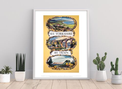 See Yorkshire By Train - 11X14” Premium Art Print I