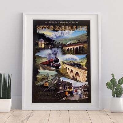 Settle Carlisle Line – Premium-Kunstdruck 27,9 x 35,6 cm II
