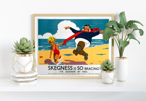 Skegness Is So Bracing - 11X14” Premium Art Print III