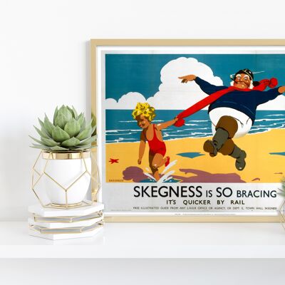 Skegness Is So Bracing – Premium-Kunstdruck 11 x 14 Zoll III