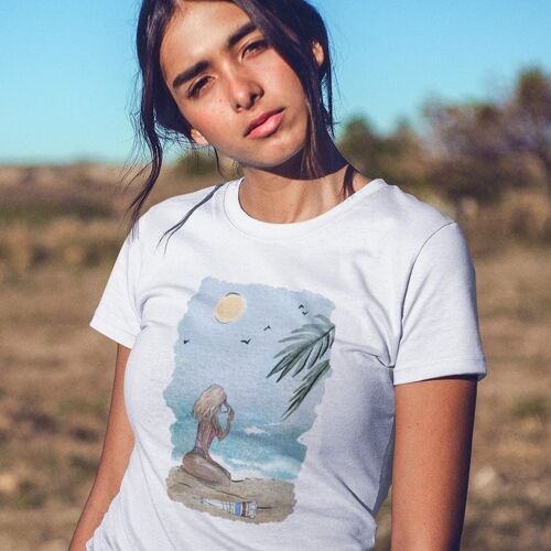 T-shirt aquarelle sun and beach