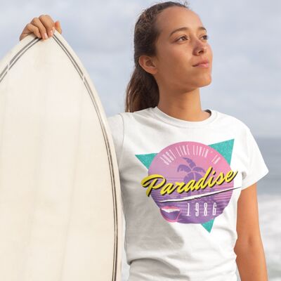 T-shirt paradise surfing