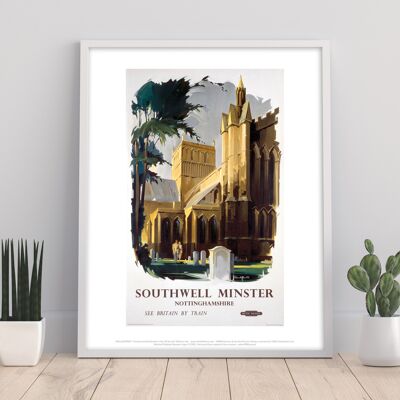 Cattedrale di Southwell, Nottinghamshire - Stampa d'arte premium I