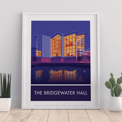 Die Bridgewater Hall von Künstler Stephen Millership Kunstdruck