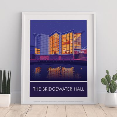 Die Bridgewater Hall von Künstler Stephen Millership Kunstdruck