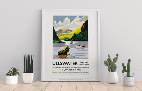 Ullswater, English Lake-Land - 11X14” Premium Art Print I