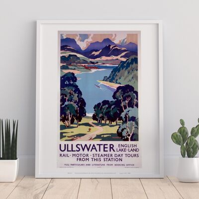 Ullswater, englisches Seenland – 11 x 14 Zoll Premium-Kunstdruck II