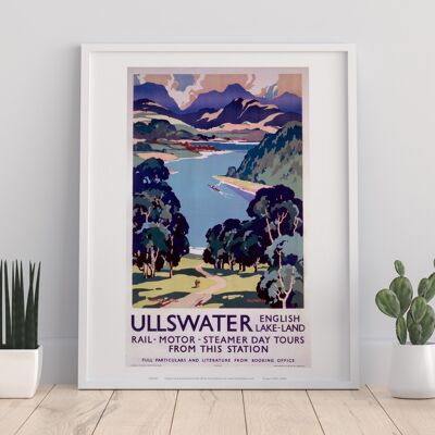 Ullswater, englisches Seenland – 11 x 14 Zoll Premium-Kunstdruck II