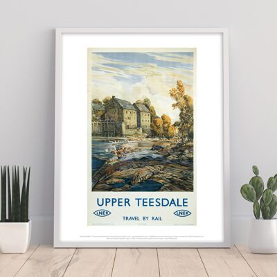 Upper Teesdale Lner - 11X14" Premium Art Print I