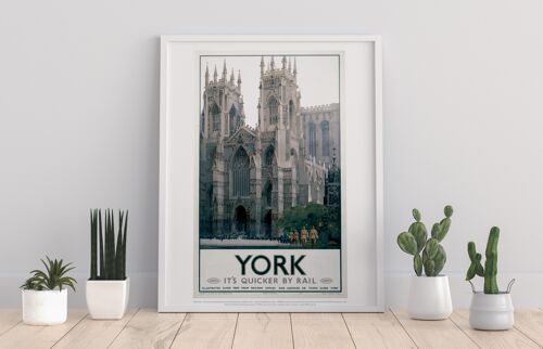 York Cathedral - 11X14” Premium Art Print II