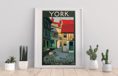 York, Centre Of Glorious Holiday - 11X14” Premium Art Print I