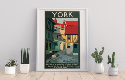 York, Centre Of Glorious Holiday - 11X14” Premium Art Print II