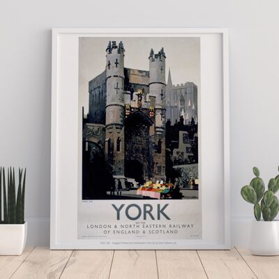 York, Monk Bar - 11X14” Premium Art Print II