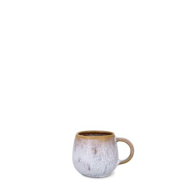 Ceramic Amazonia espresso cups from Portugal in white