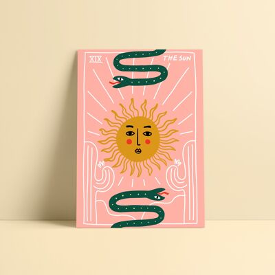 Print Sun Tarot