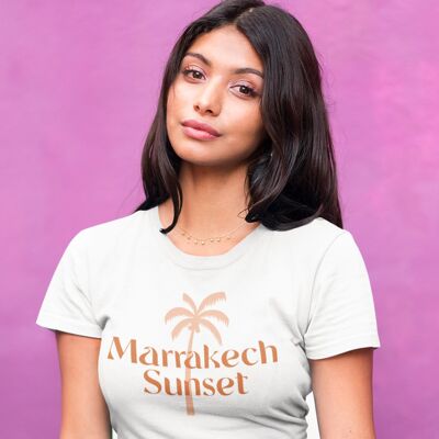 T-shirt marrakech sunset