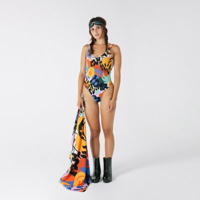 Swimsuit Colorful Land