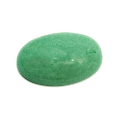 Pebble “Stone of Prosperity” in Green Aventurine