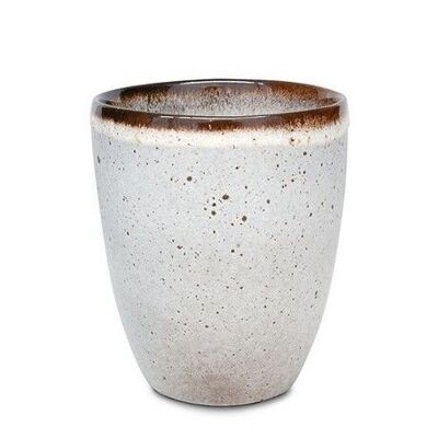 Ceramic Sail coffee mug from Portugal in grey-blue