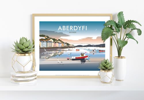 Aberdyfi By Artist Dave Thompson - 11X14” Premium Art Print I