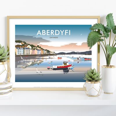 Aberdyfi par l'artiste Dave Thompson - 11X14" Premium Art Print I