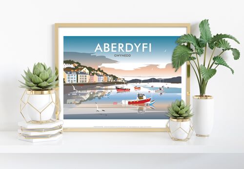 Aberdyfi By Artist Dave Thompson - 11X14” Premium Art Print II