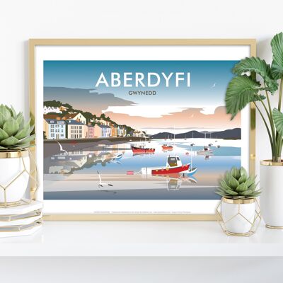 Aberdyfi By Artist Dave Thompson - 11X14” Premium Art Print II