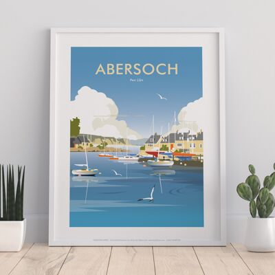 Abersoch vom Künstler Dave Thompson – 11 x 14 Zoll Premium-Kunstdruck I