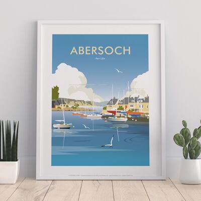 Abersoch By Artist Dave Thompson - 11X14” Premium Art Print I