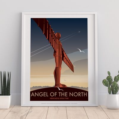 Angel Of The North By Artist Dave Thompson - Art Print I
