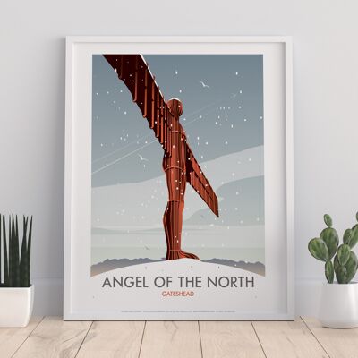 Angel Of The North By Artist Dave Thompson - Art Print III