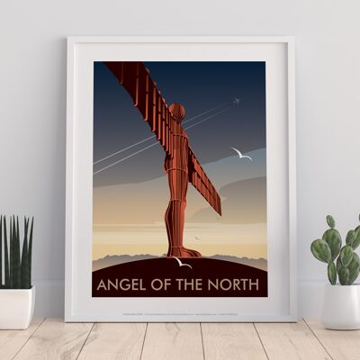 Angel Of The North By Artist Dave Thompson - Art Print IV