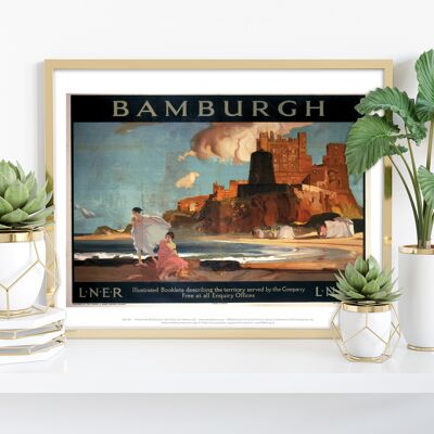 Bamburgh – Premium-Kunstdruck 27,9 x 35,6 cm II