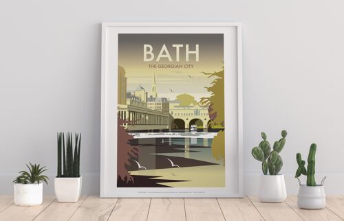 Bath By Artist Dave Thompson - 11X14” Premium Art Print I