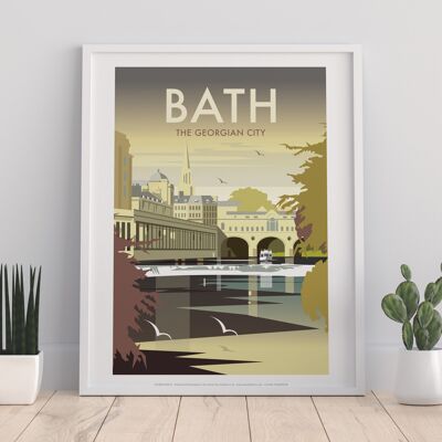 Bath By Artist Dave Thompson - 11X14” Premium Art Print I