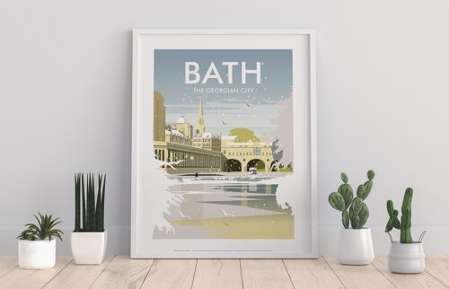 Bath By Artist Dave Thompson - 11X14” Premium Art Print II