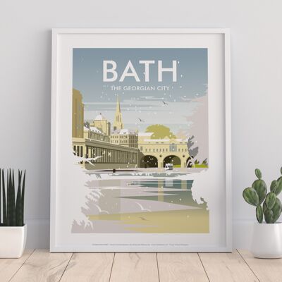 Bath By Artist Dave Thompson - 11X14” Premium Art Print II