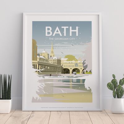 Bath par l'artiste Dave Thompson - 11X14" Premium Art Print II