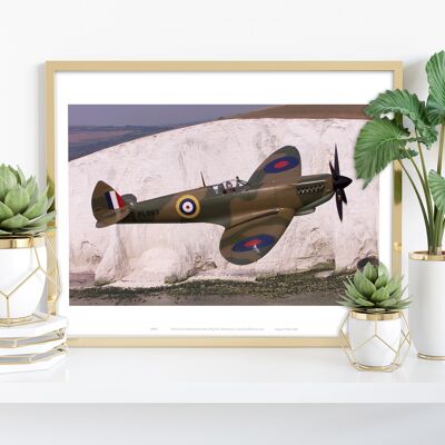 Battle Of Britain - Memorial Flight - Spitfires Art Print II