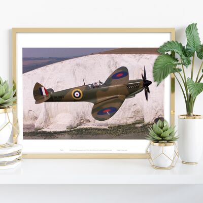 Battle Of Britain - Memorial Flight - Spitfires Art Print II