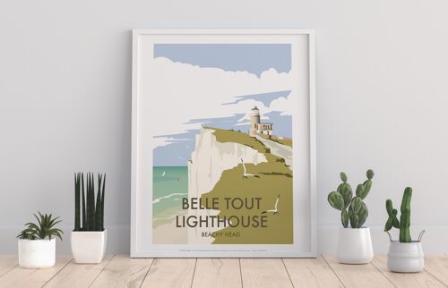 Belle Tout Lighthouse By Artist Dave Thompson - Art Print I