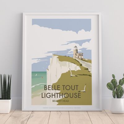 Faro di Belle Tout dell'artista Dave Thompson - Stampa d'arte I